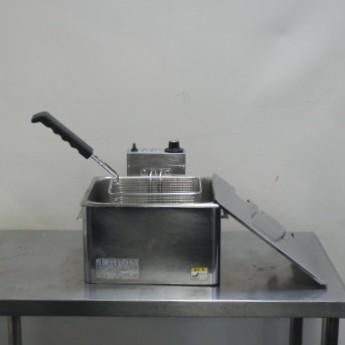 2017年製 タイジ TF-40A 100V 1100W 4L 電気 卓上 フライヤー W357D319H280mm 5kg バスケット社外品