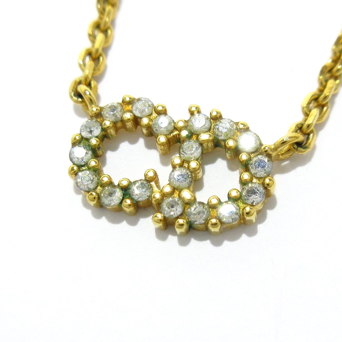 Dior Clair D Lune ネックレス メタル & クリスタル　ゴールド DIOR | Clair D Lune ネックレス メタル & クリスタル