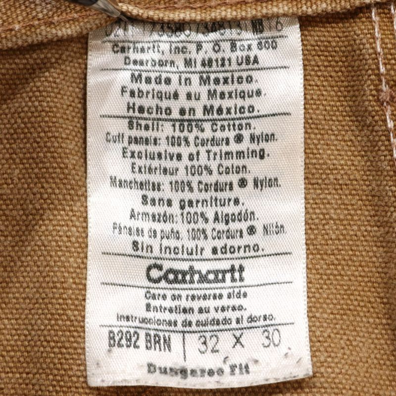 00s Carhartt ダブルニー B292 ダック ペインターパンツ メンズ M  