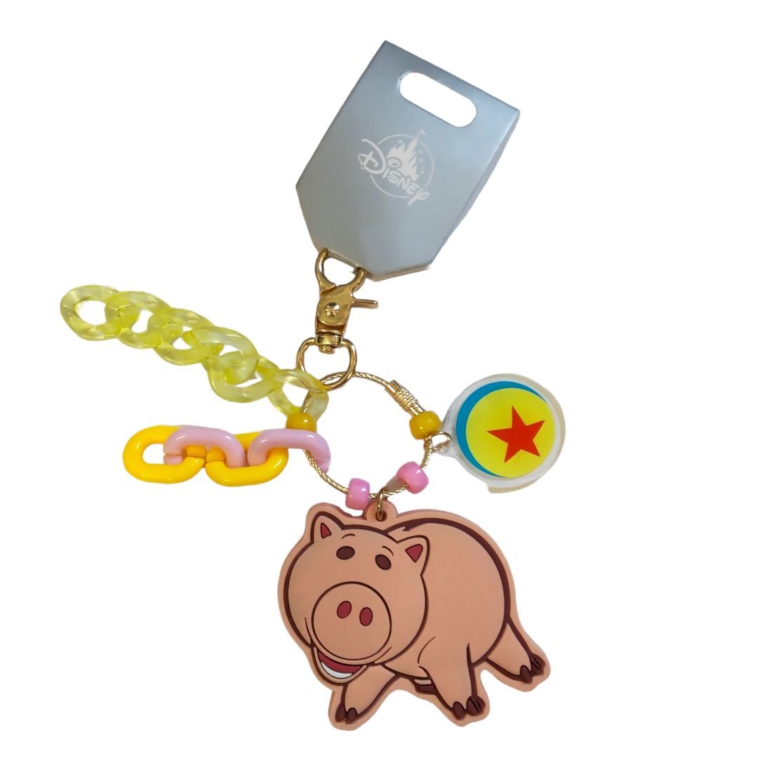 ディズニー【ハム】キーホルダー キーチェーン ジャラジャラ Key chain Fes - メルカリ