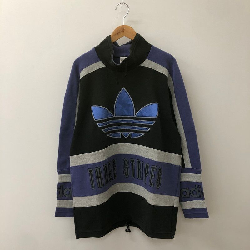adidas アディダス 90 s HIGHNECK SWEATSHIRT AA-4313 90年代 ハイネック スウェットシャツ デサント期 トップス トレーナー 148-250411-kk-21-tei