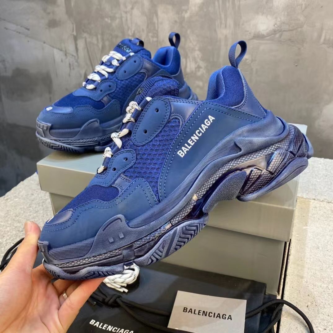 Balenciaga Triple-S CLEAR SOLE BLUE