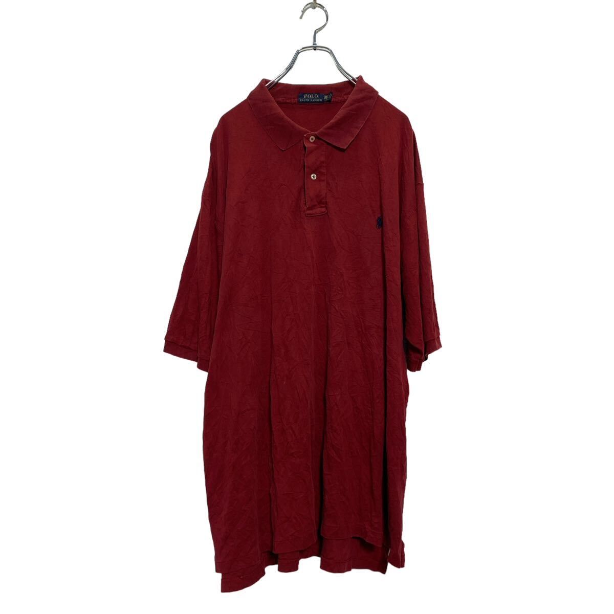 Ralph Lauren 半袖ポロシャツ XL バーガンディ Ralph Lauren 半袖ポロシャツ XL バーガンディ Polo Ralph