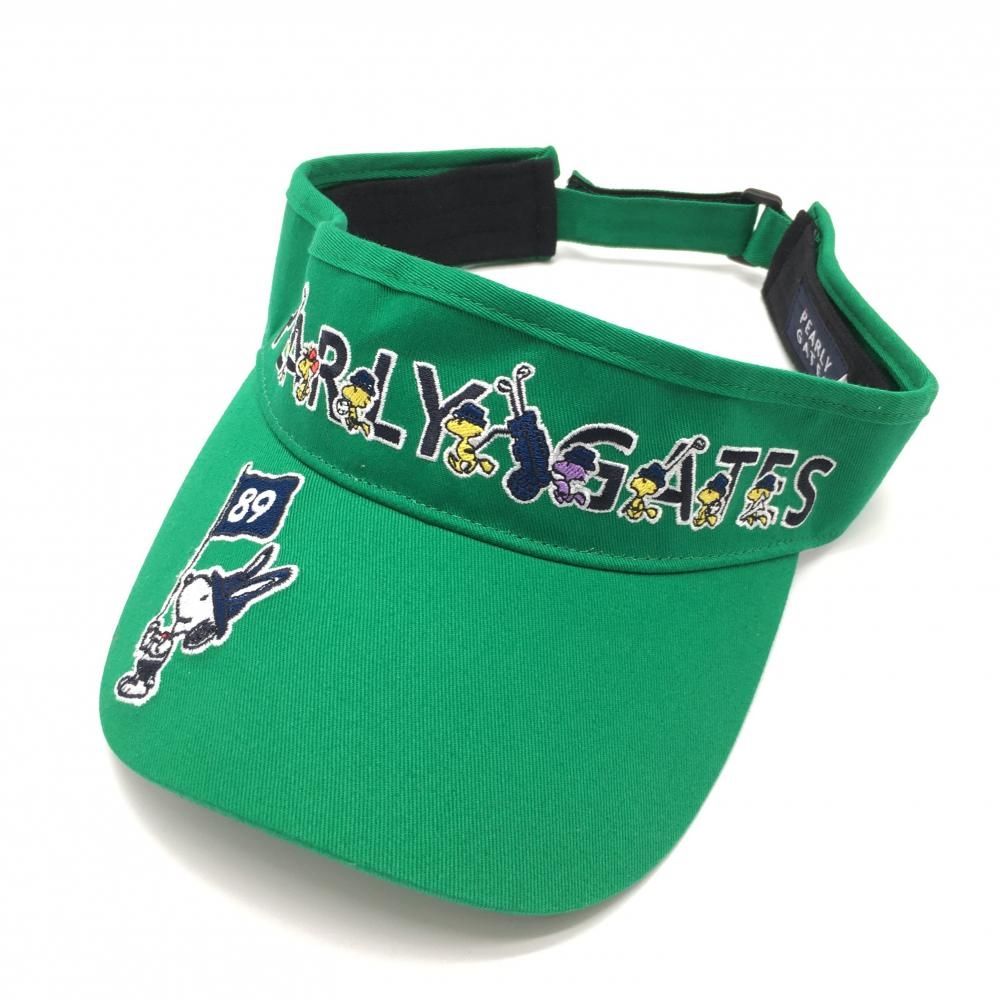 パーリーゲイツ スヌーピー サンバイザー SNOOPY×PEARLY GATES】SNOOPY