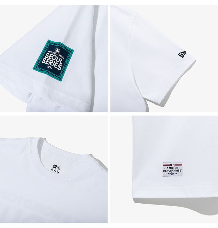 【新品/未使用】NEWERA MLB SEOUL SERIES T-SHIRTS LODDG WHITE ニューエラ ソウルシルーズ ドジャース 大谷翔平 ホワイト 14358745 XLサイズ XXLサイズ メンズ Tシャツ ティーシャツ 半袖