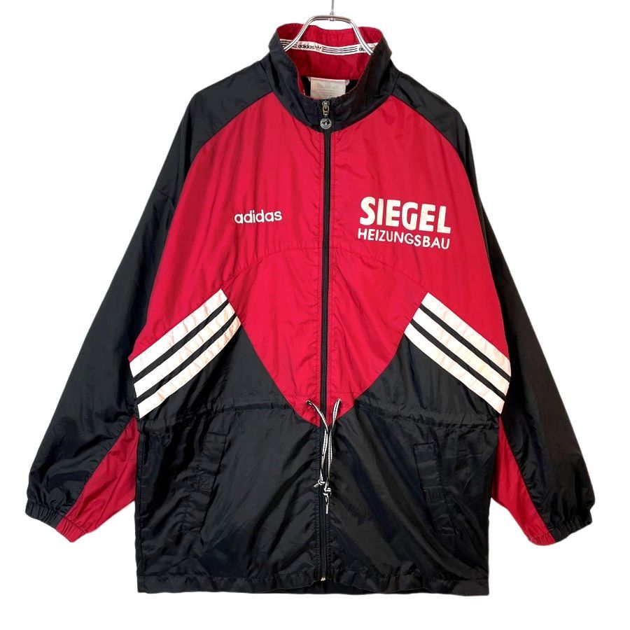 80s90sアディダスadidas万国旗タグナイロンジャケットフーディ