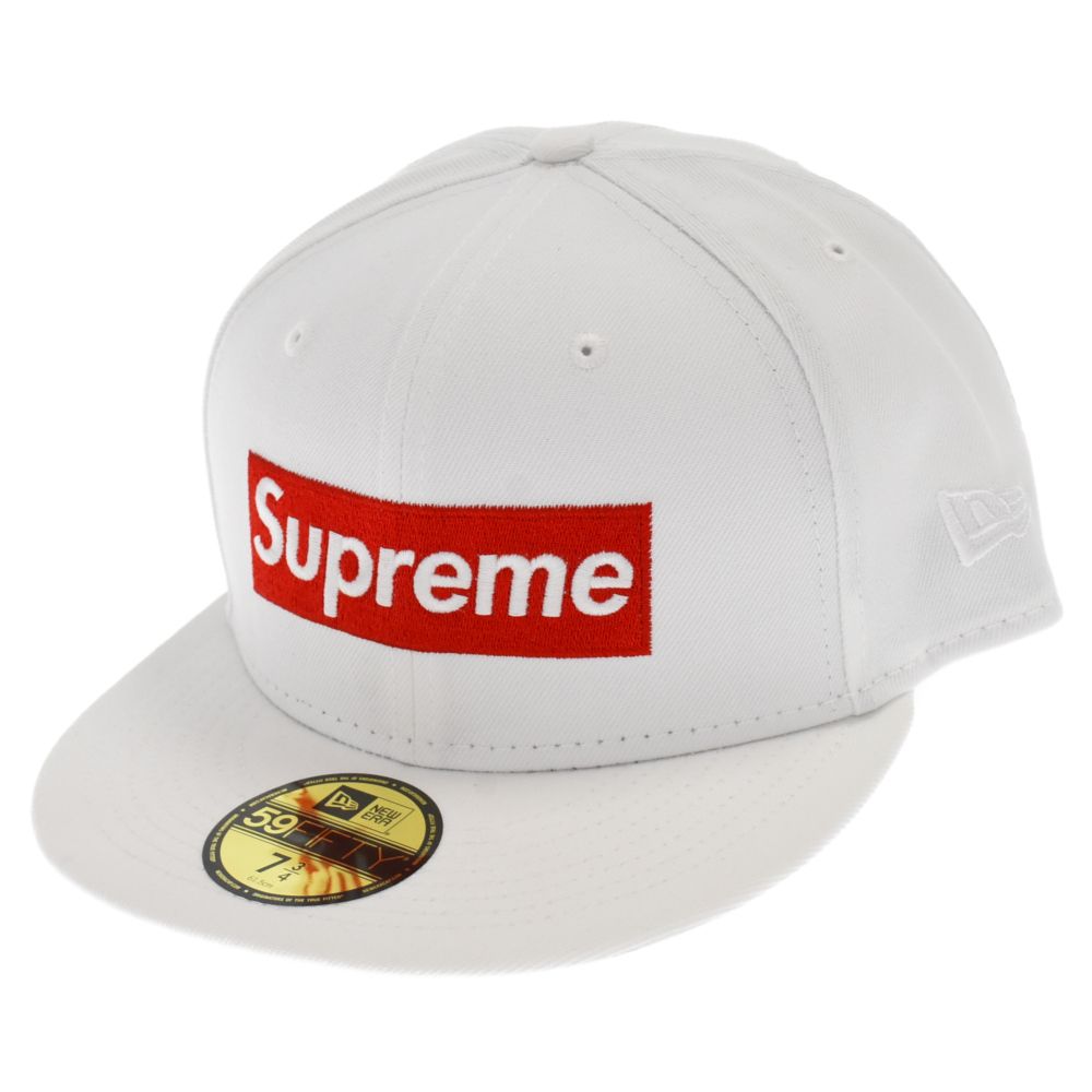 SUPREME シュプリーム 22AW Money Box Logo New Era マネーサイド刺繍 ボックスロゴ ニューエラキャップ 帽子