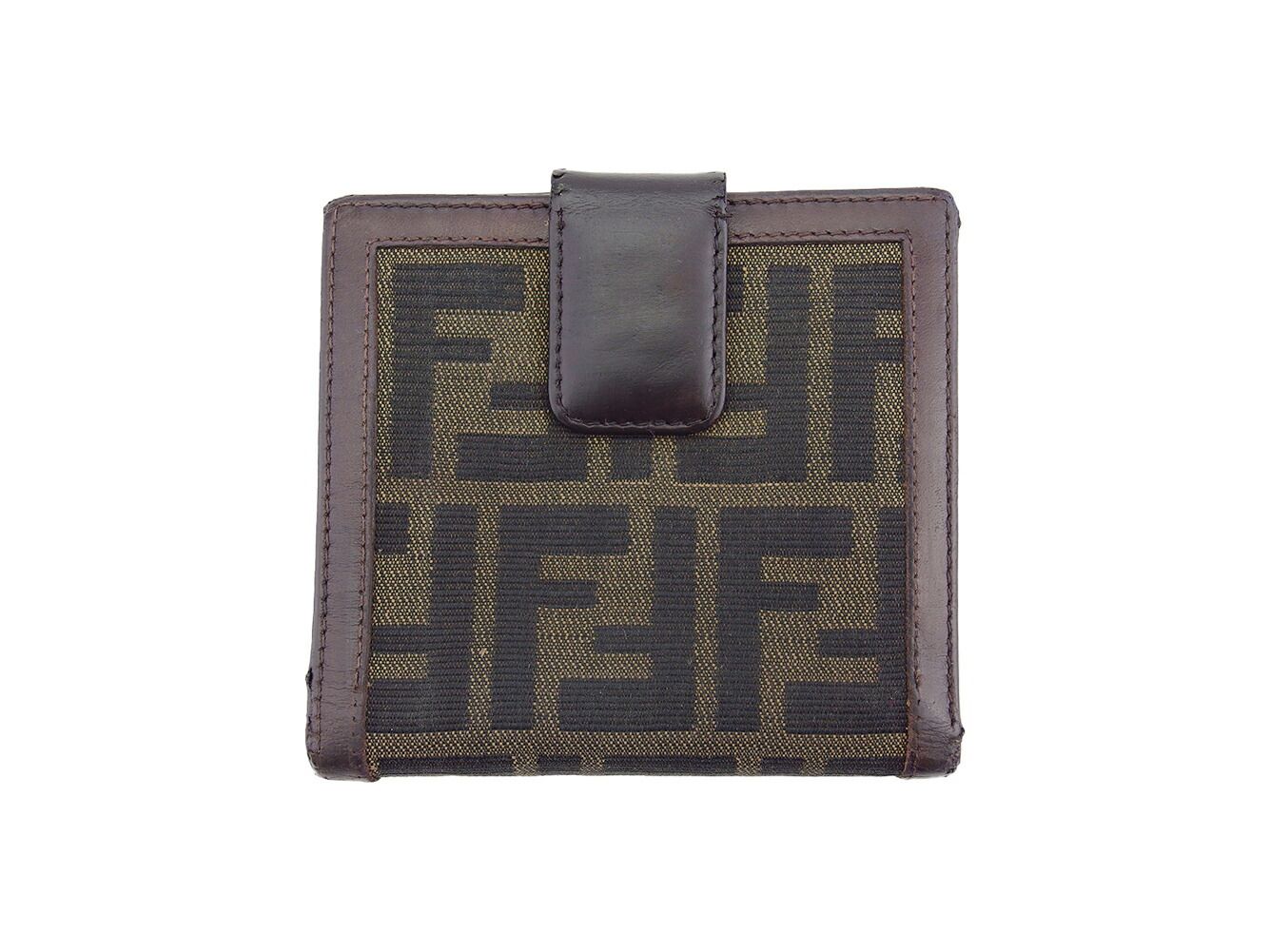 FENDI フェンディ ズッカ 二つ折り財布 ブラウン レディース ブランド 楽天市場】フェンディ FENDI 二つ折り財布 ズッカ ブラウン