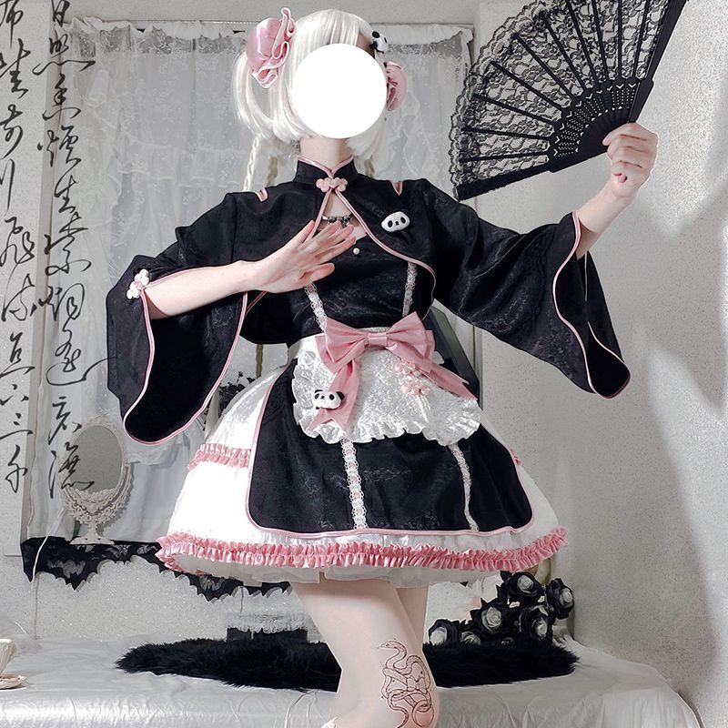 チャイナ風メイド服🐼 ad2Yx - Suzuran - メルカリ