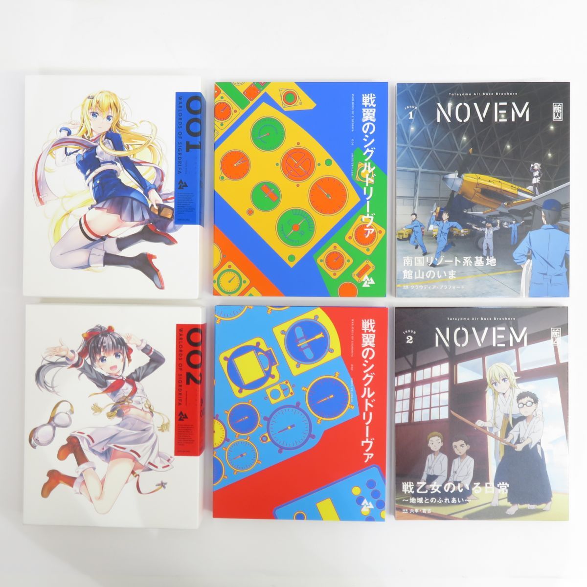 戦翼のシグルドリーヴァ 初回限定版 DVD 全6巻セット 完全生産限定