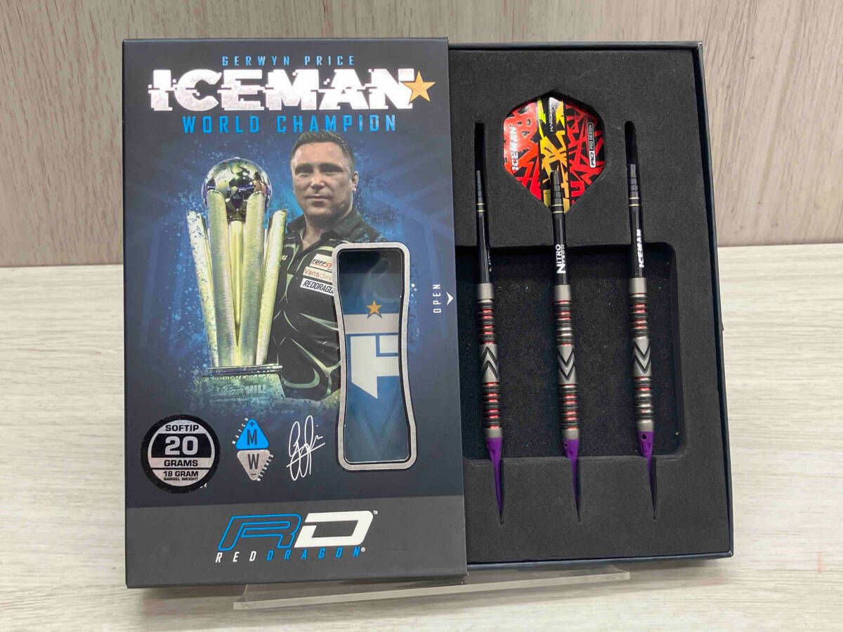ガーウィンプライス　プロトタイプ　ソフト GERWYN PRICE ICEMAN REDDRAGON AD PRO DESIGN ガーウィン・プライス