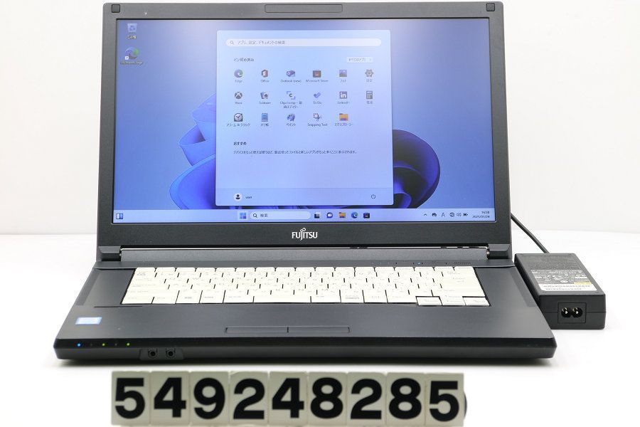富士通 LIFEBOOK A579/B Core i3 8145U 2.1GHz/8GB/256GB(SSD)/15.6W/FWXGA(1366x768)/Win11 【549248285】