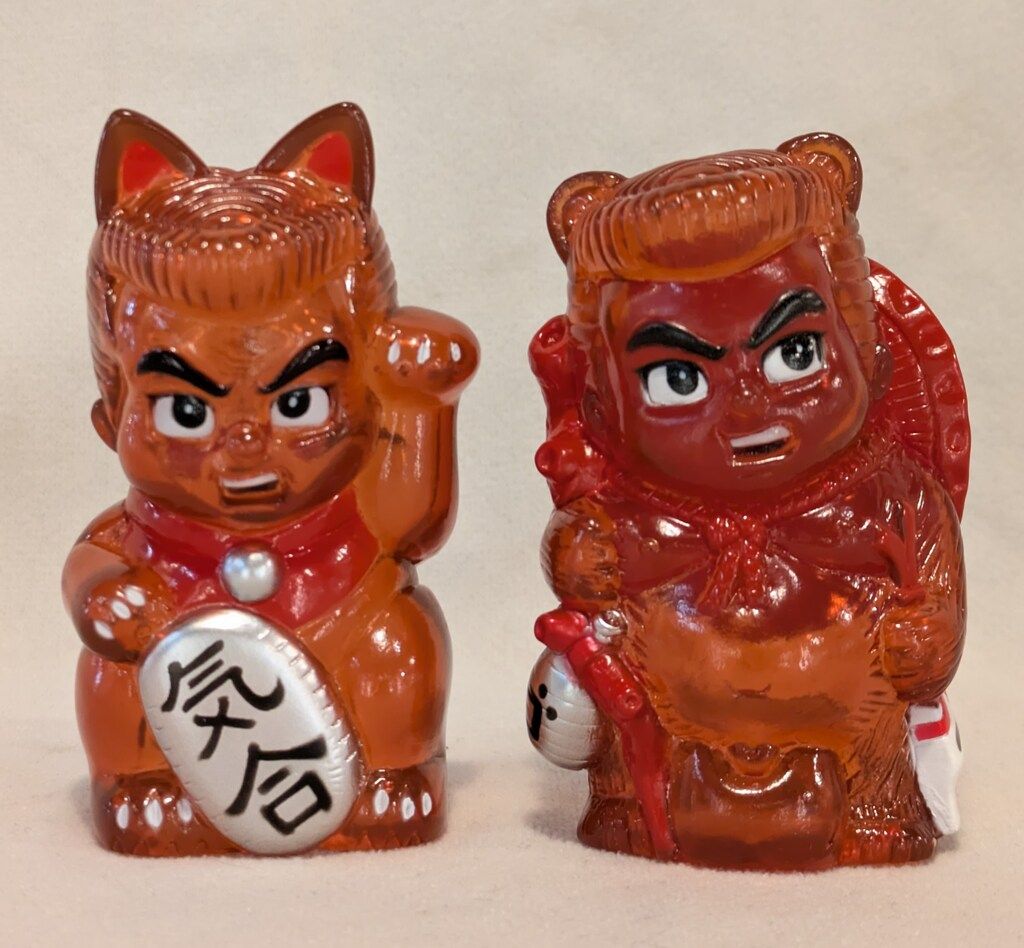 まね気合田くん・たぬ気合田くんSET ゴッコ堂 フィギュア