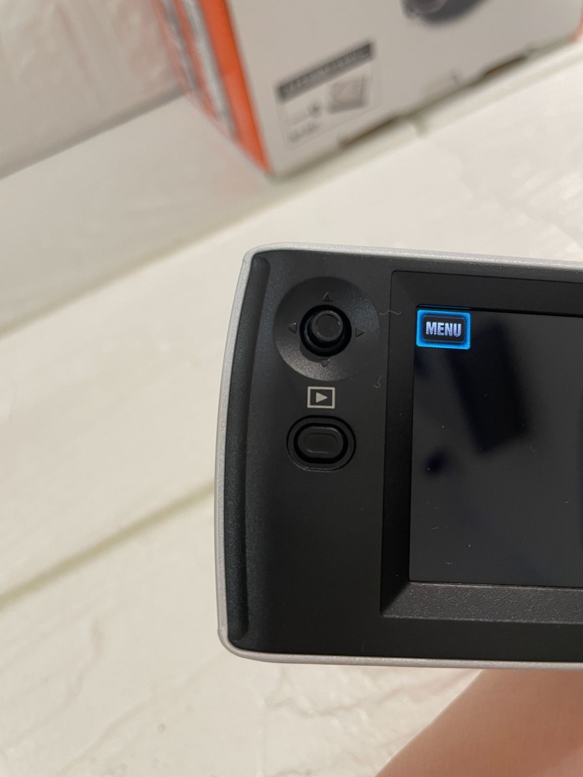 I【中古】SONY ソニー HDR-CX470 ホワイト ハンディカム 動作