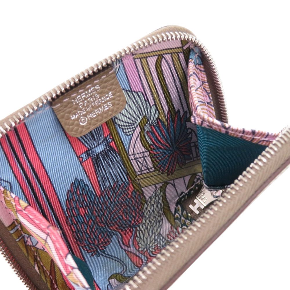 美品 エルメス アザップ シルクイン コンパクト ミニ H069647CK