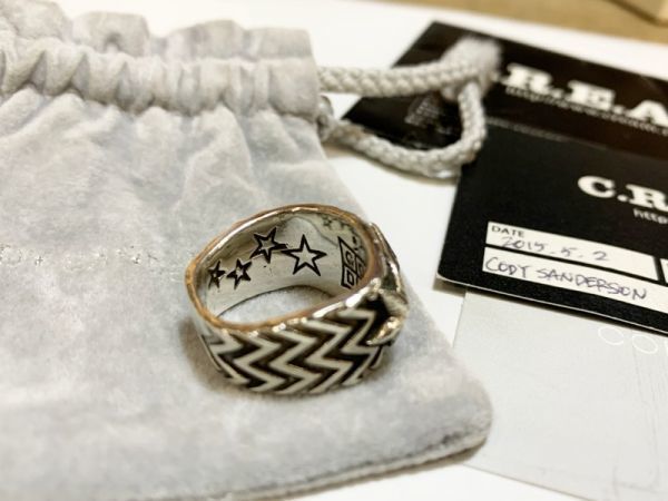 CODY SANDERSON WaveGear3stars リング 指輪 Cody Sanderson Wave Gear 3 Stars Ring - 2 - Native Feather