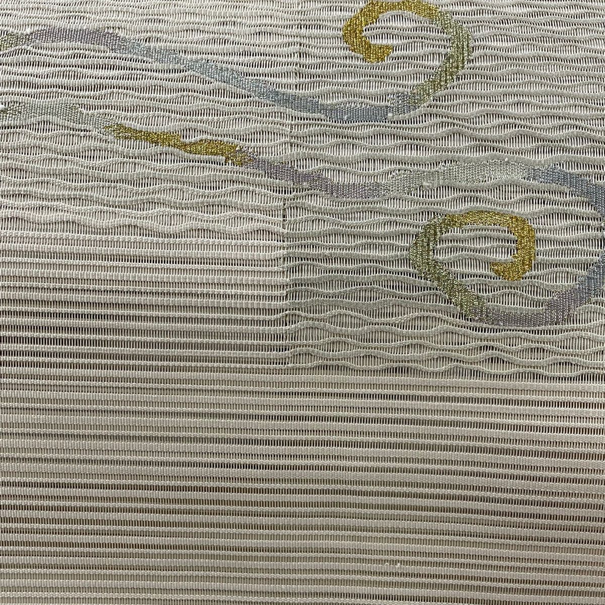 幾何学模様 金銀糸