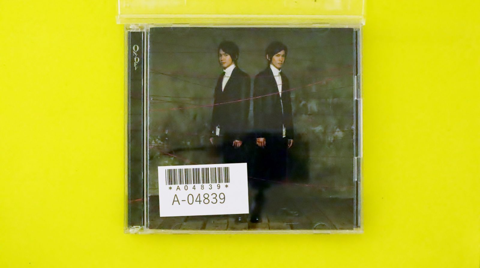 国内盤CD☆オノフ/ON/OFF□ ふたつの鼓動と赤い罪(初回生産限定盤)(DVD
