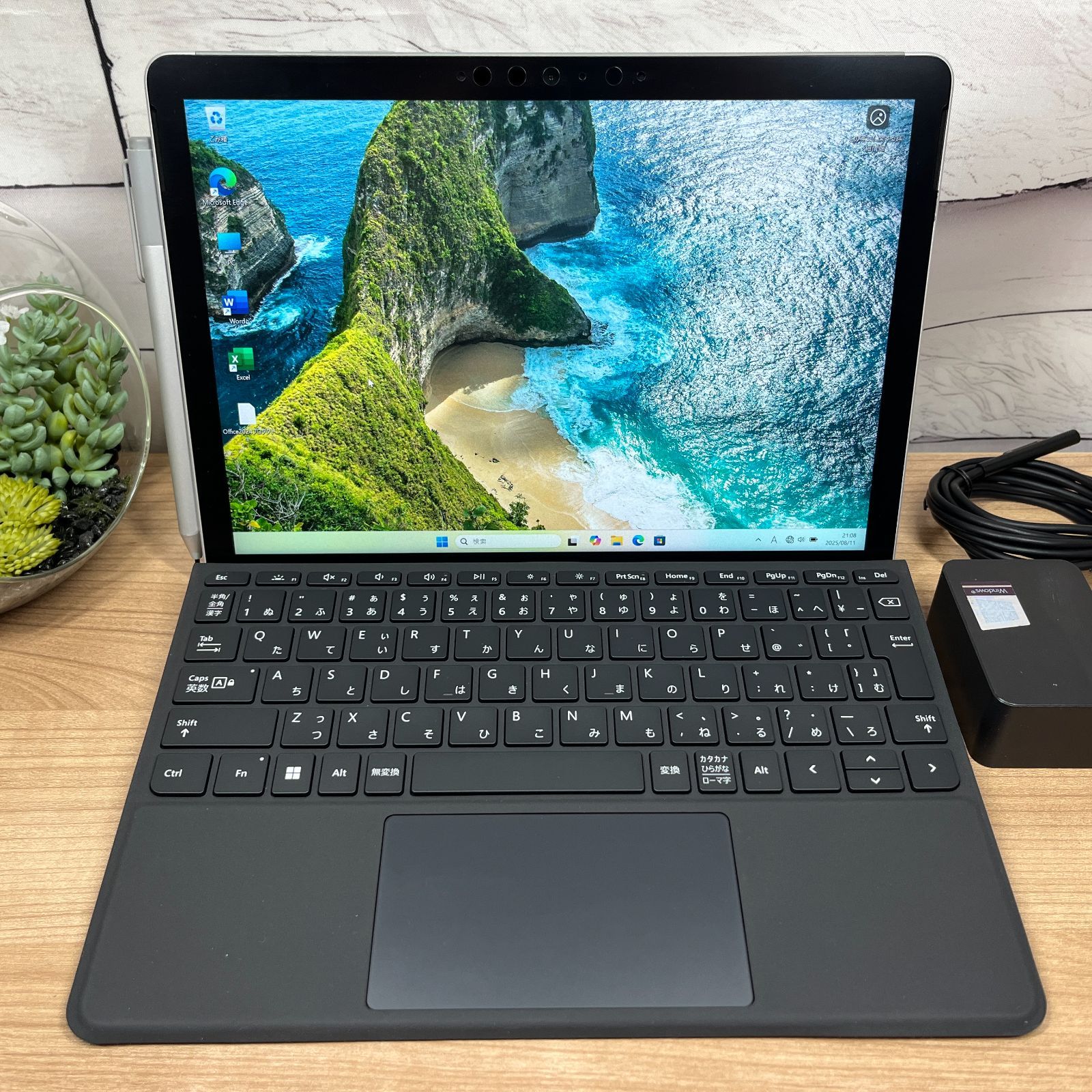 タッチペン・SIM・美品】0632 Surface Go2 LTE Office2024 Win11