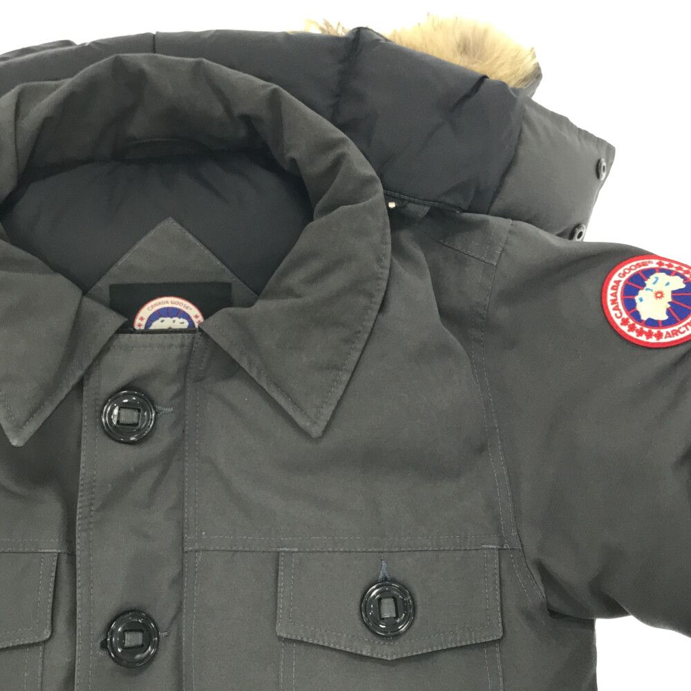 CANADA GOOSE (カナダグース) BANFF PARKA 4074MA バンフ パーカー ダウンジャケット グレー - メルカリ