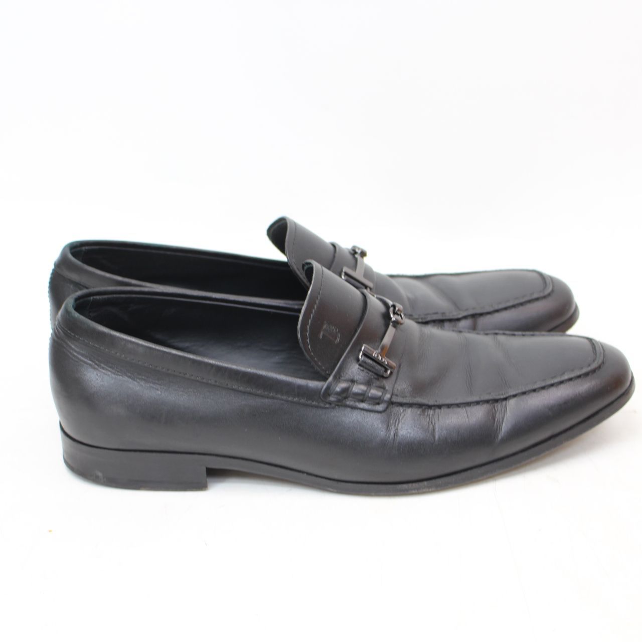 670)トッズ TOD'S ローファー ブラック 7A 26cm相当 - メルカリ