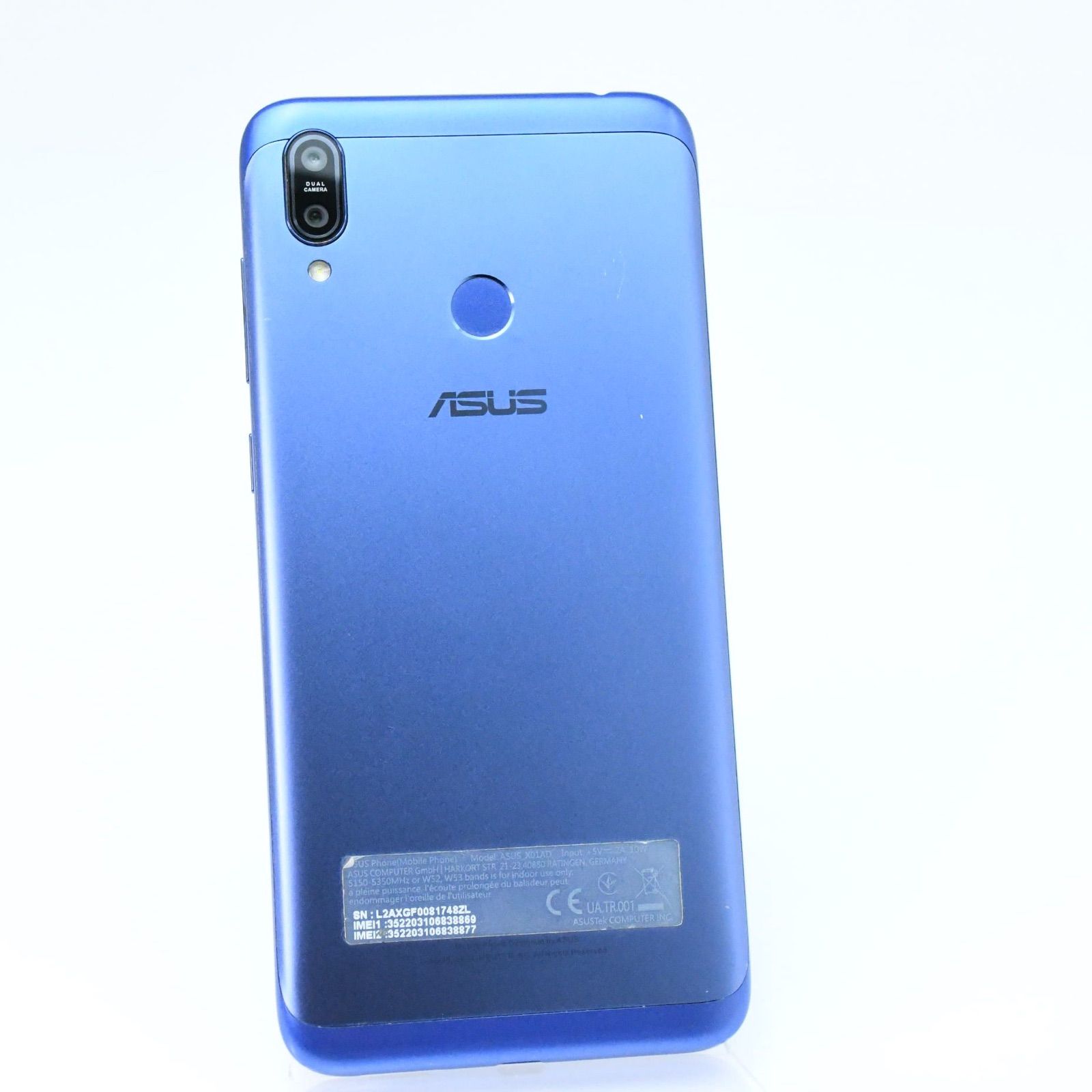 美品】 SIMフリー ZenFone Max M2 64GB スペースブルー