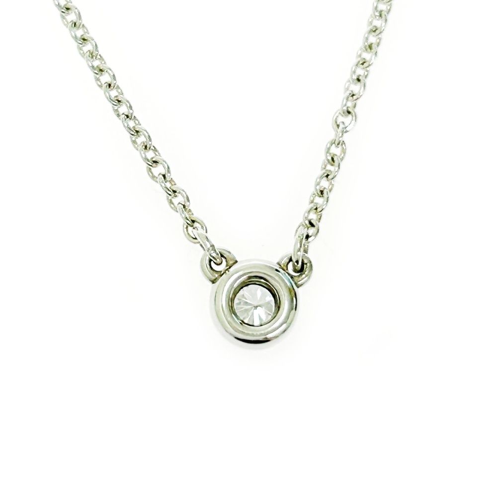 【TIFFANY】バイザヤード ネックレス ダイヤモンド 925 シルバー ダイヤモンド バイ ザ ヤード™ シングル ダイヤモンド