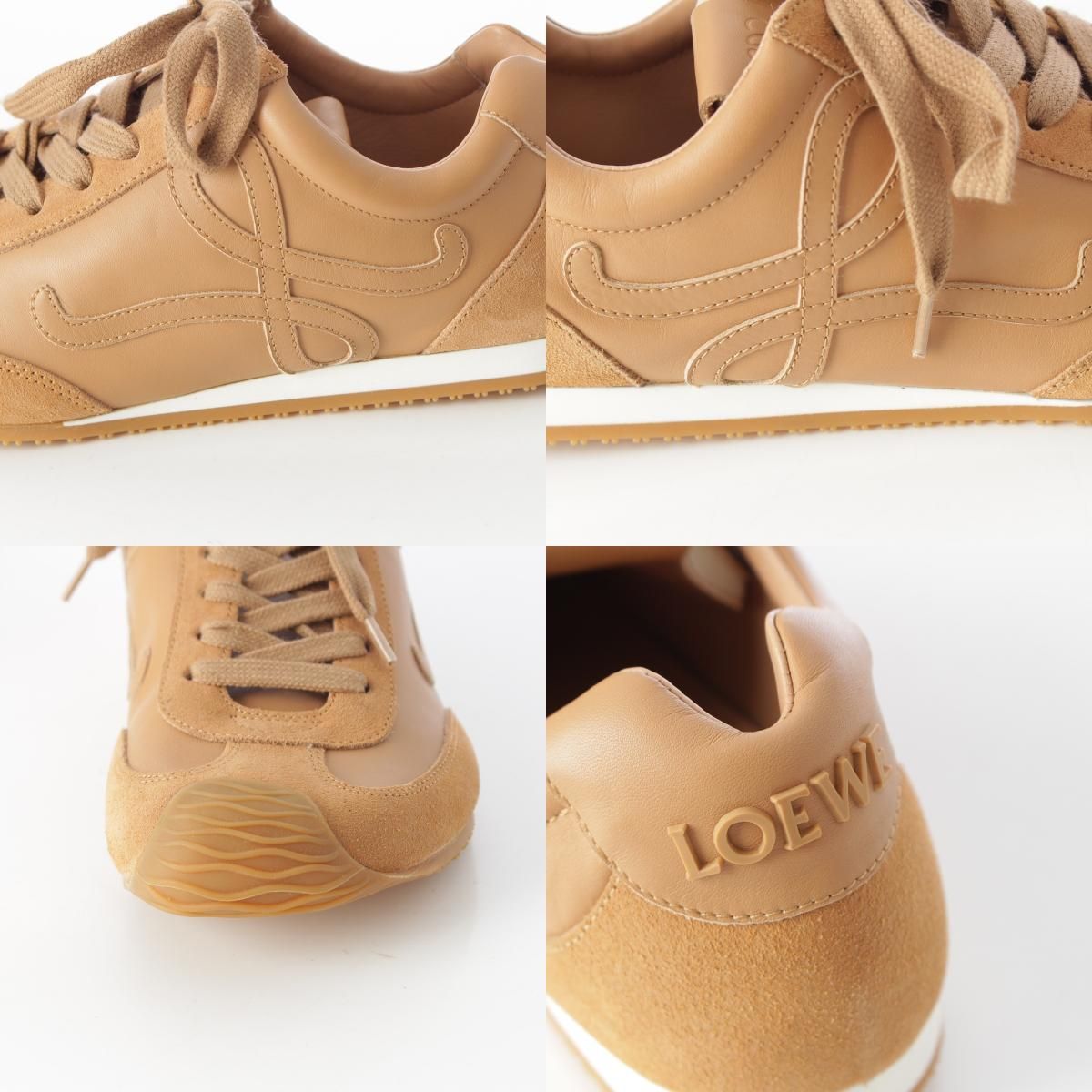 ロエベ バレエランナー 2.0 ソフトカーフスキン アナグラム ローカット