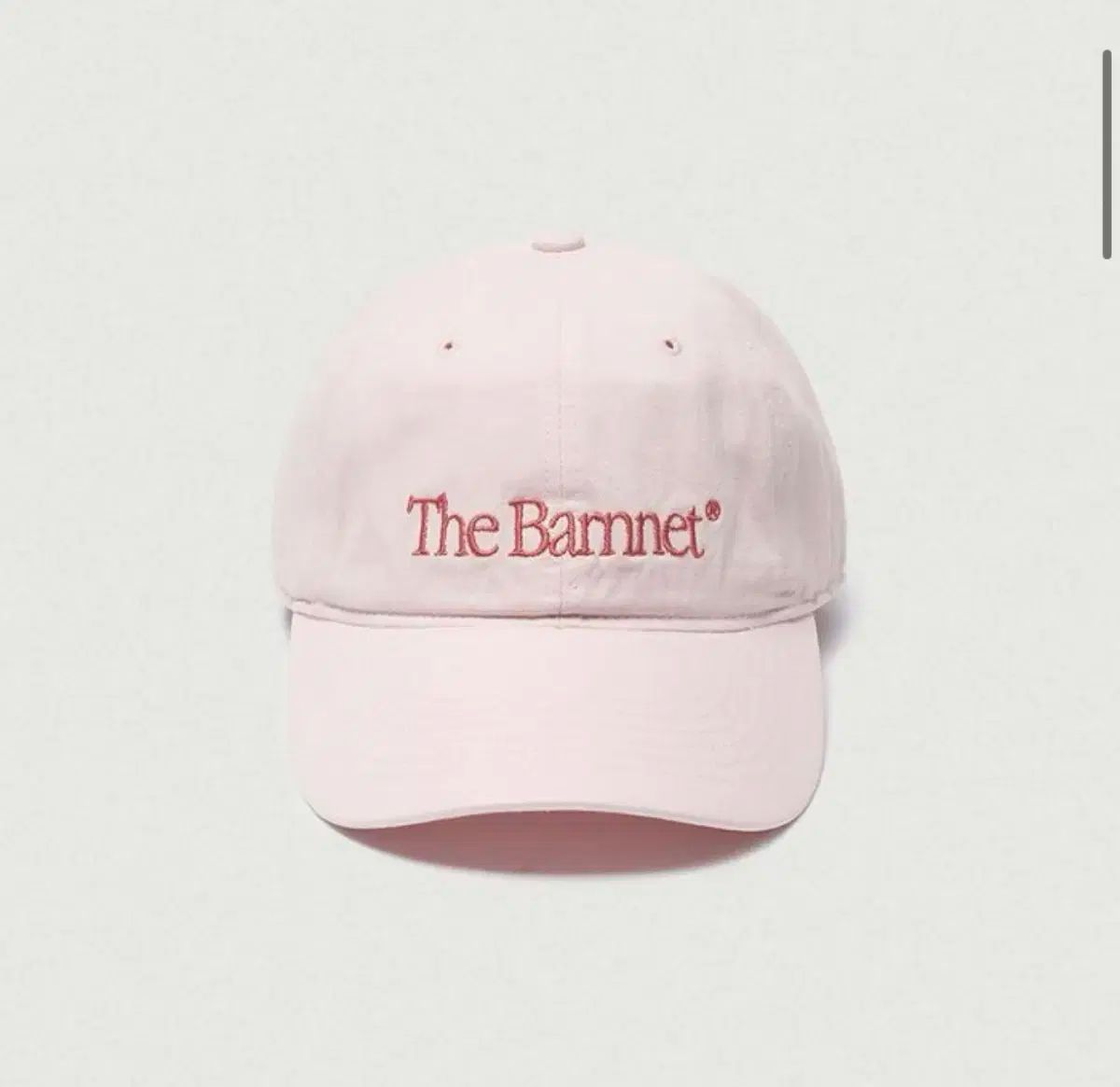The Barnnet ザバーネット ロゴ ボールキャップ ピンク