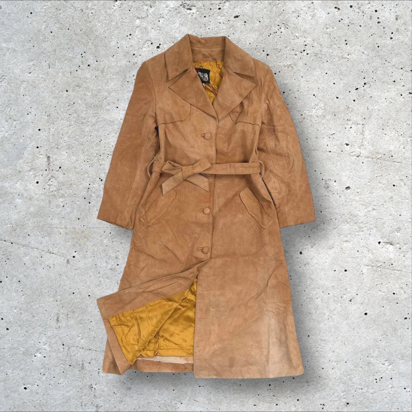 ニュージーランド製 70s ヴィンテージ VILLAGE LEATHER 本革