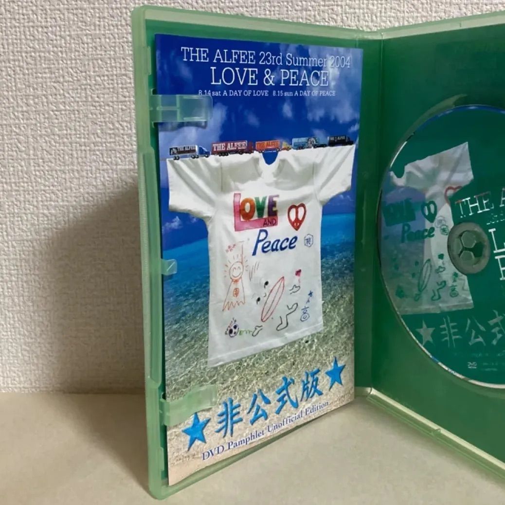 THE ALFEE 2004 LOVE&PEACE DVD 2枚-