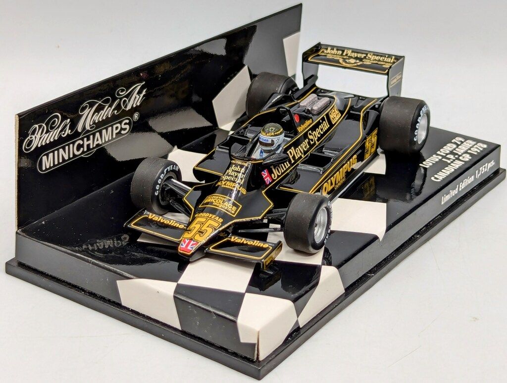 F1 Lotus Ford 79 Jarier #55 - GP Canada 1978 - Minichamps 1/18 - Collection