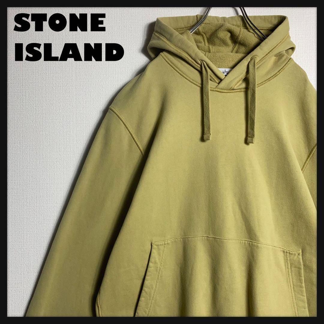 STONE  ワッペン パーカー フーディ ストーンアイランド STONE ISLAND ストーンアイランド パーカー メンズ プルオーバー