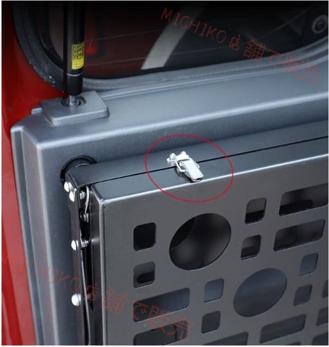 2006 2020年 FJクルーザー 内装 リアテールゲート 車載用テーブルリアテールゲート トランク テーブル アルミニウム BRIGHTFACE_UK