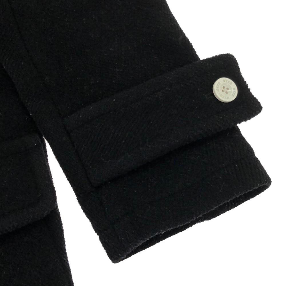 HYKE ハイク　黒 ダッフルコート ウール　1 2023年10月末頃入荷予定】HYKE(ハイク)のダッフルコートが特別な