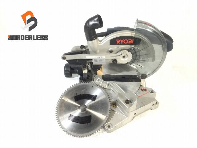 ☆比較的綺麗☆RYOBI リョービ 100V 220mm 卓上切断機 TS-225 クロスカットソー 卓上マルノコ 卓上丸のこ 卓上丸ノコ 押切り機 101653