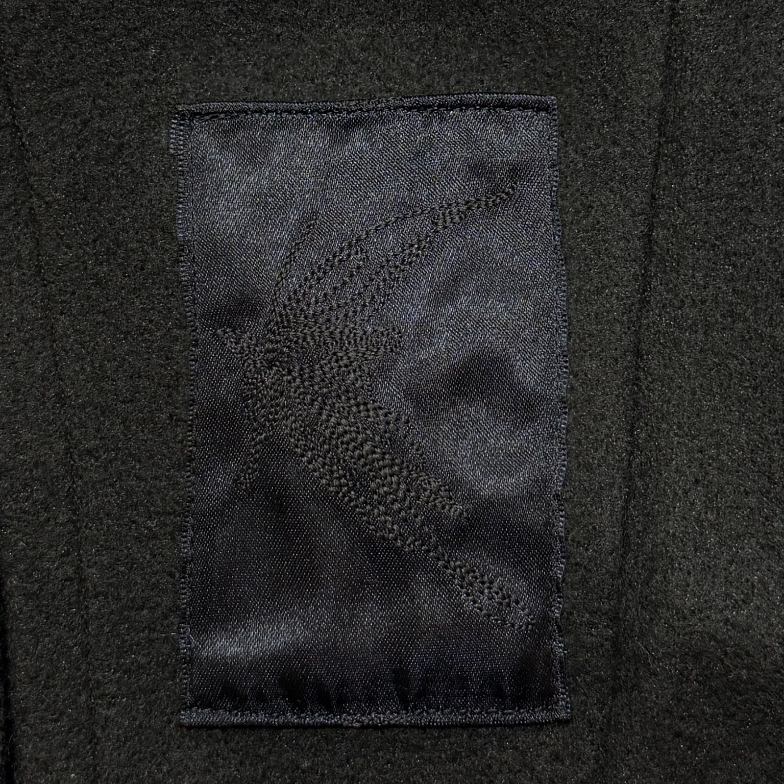 参考上代59400円 kiryuyrik 22AW Knit Melton Stand Collar Flare