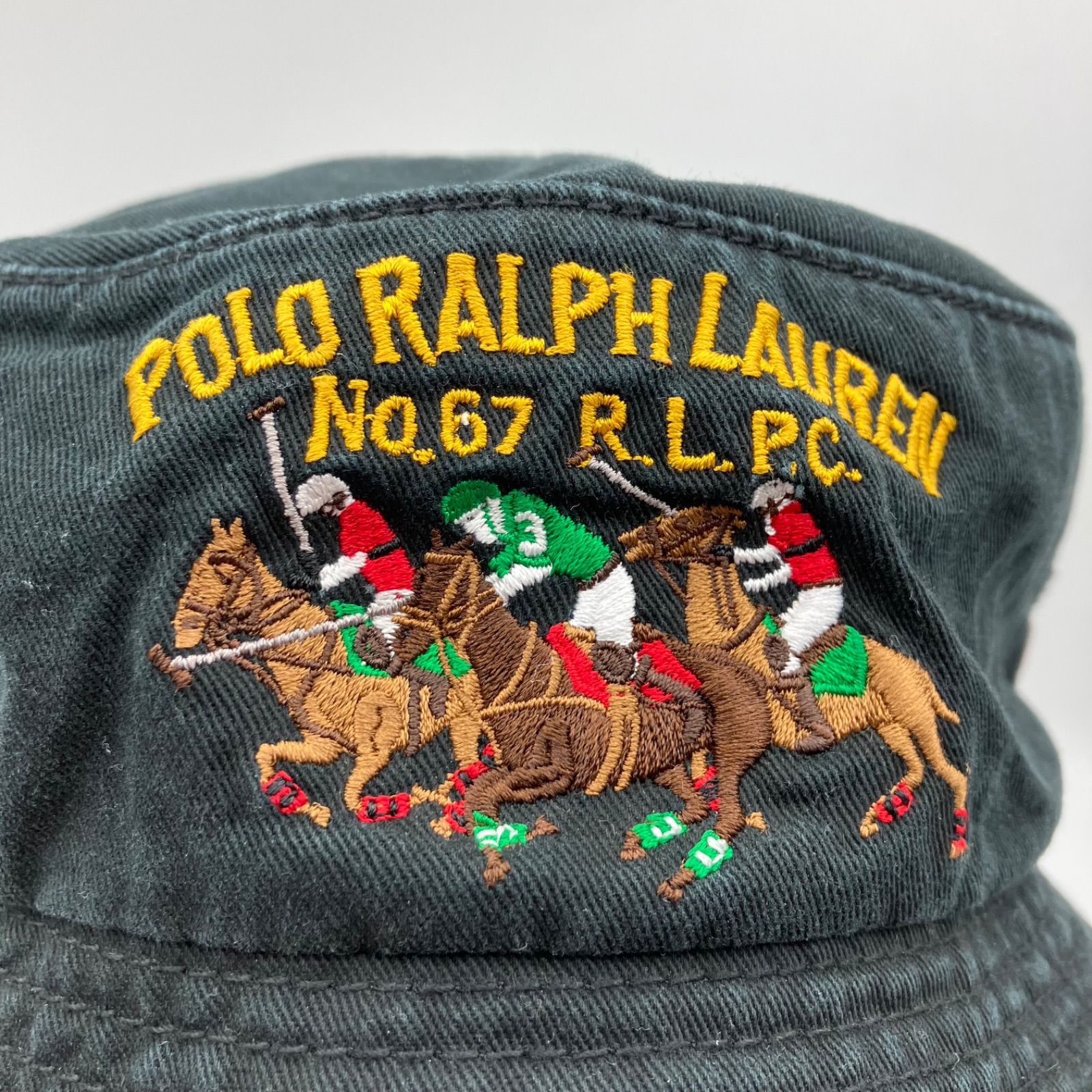 希少 POLO RALPH LAUREN ポロラルフローレン バケットハット 希少 POLO RALPH LAUREN ポロラルフローレン バケットハット