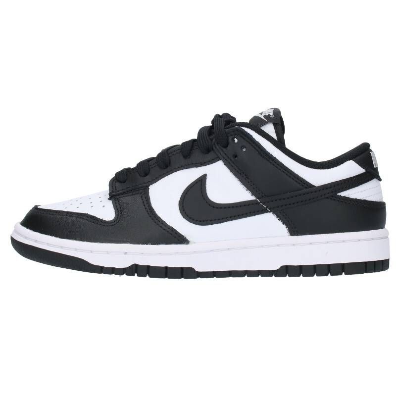 nike wmns dunk low white/black 23.5cm - スニーカー