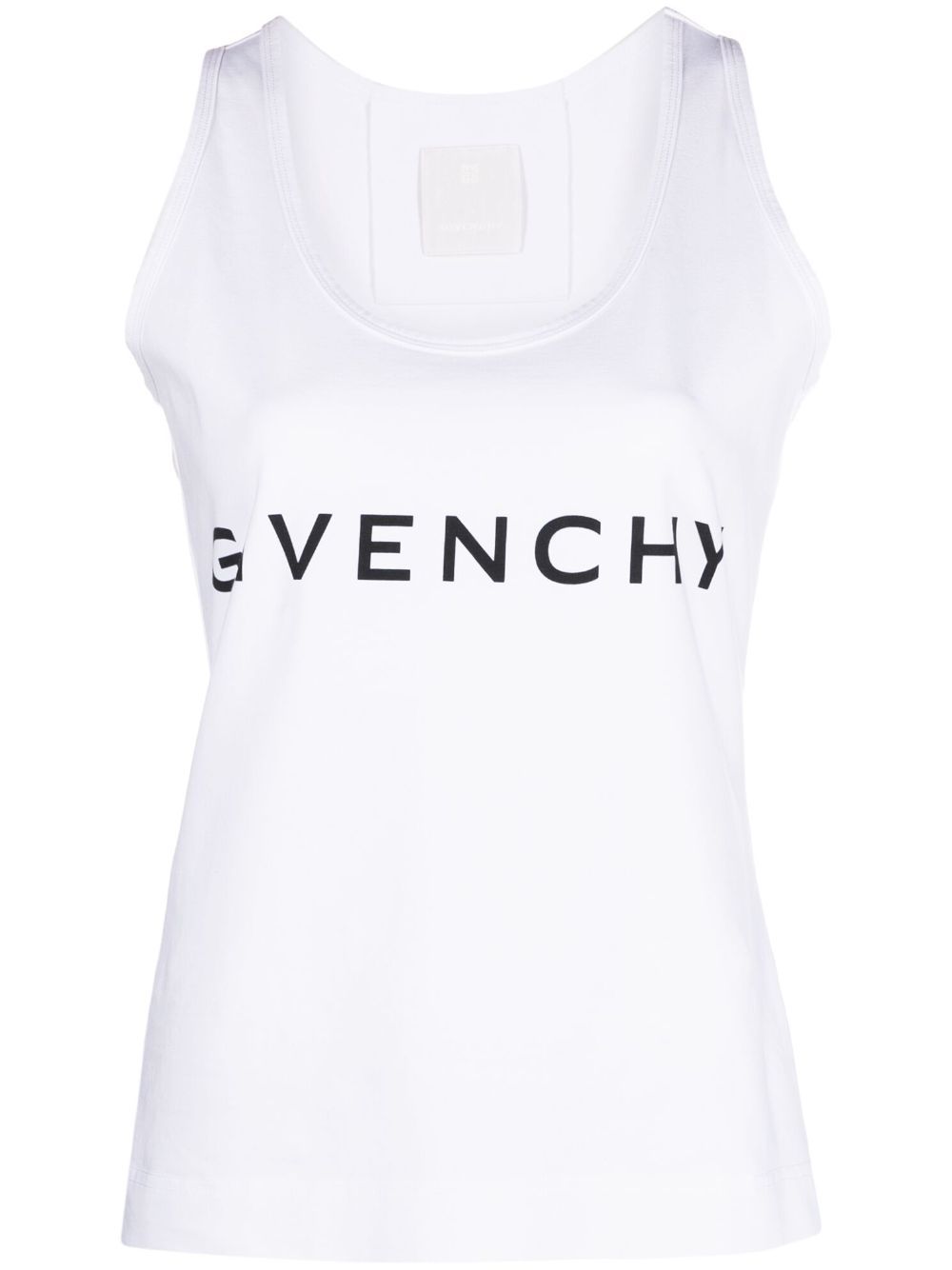 GIVENCHY ジバンシィ ロゴコットンタンクトップ