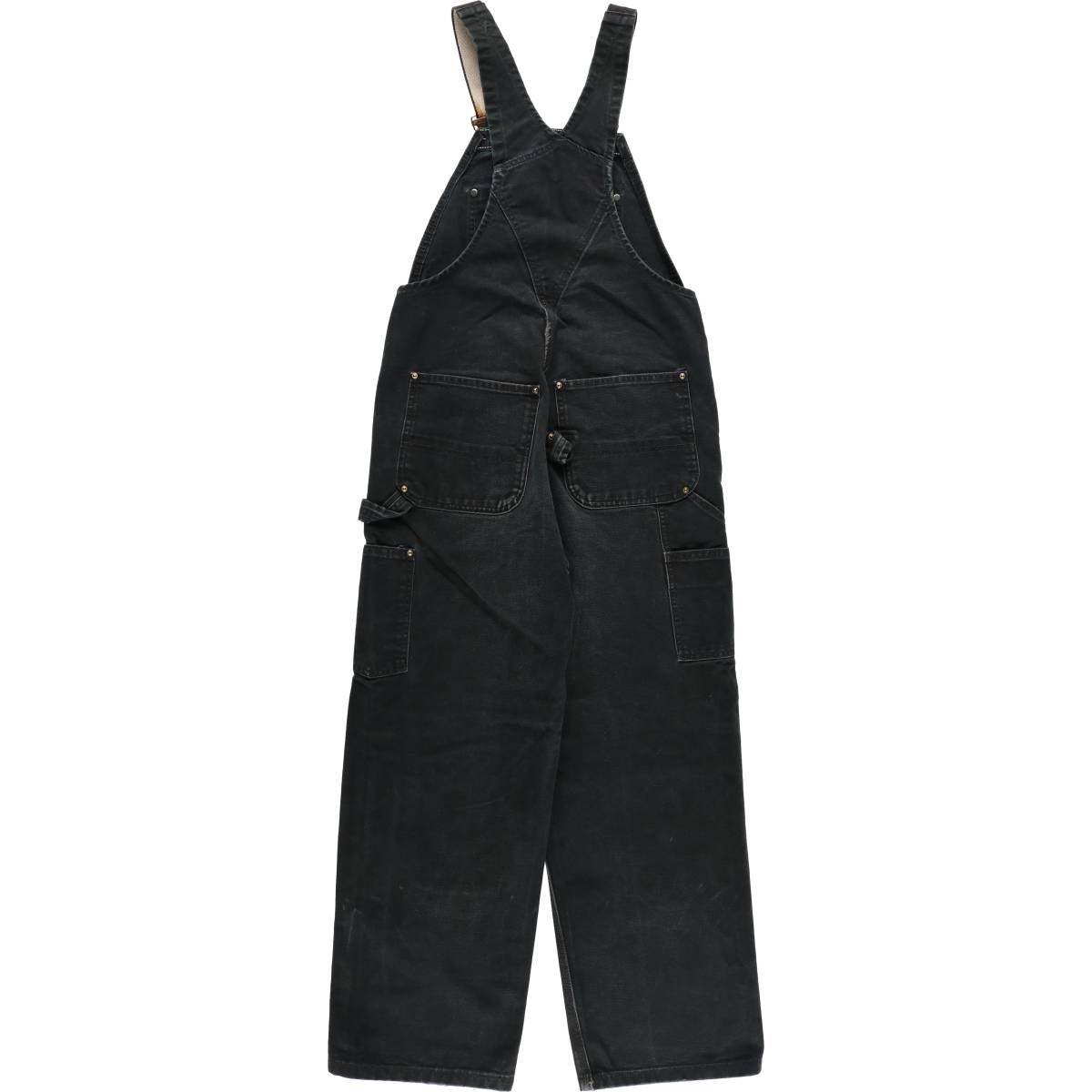古着 カーハート Carhartt ダブルニー ダック オーバーオール メンズw32相当|eaa583954
