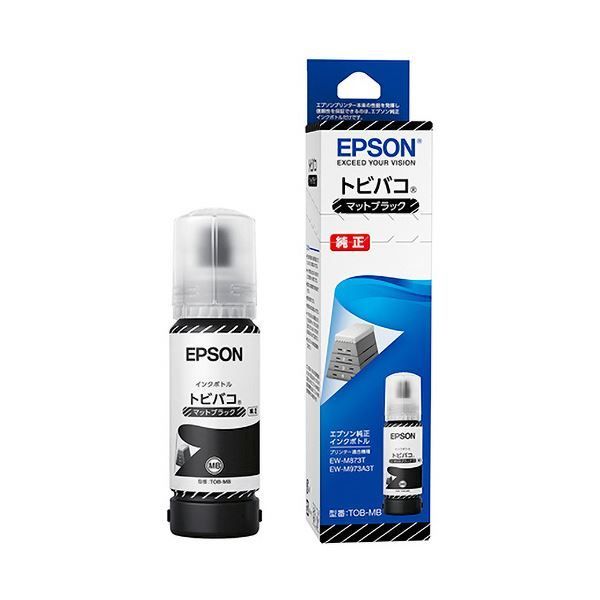 まとめ エプソンインクボトル トビバコ マットブラック 70mL TOB-MB 1個 ×3セット