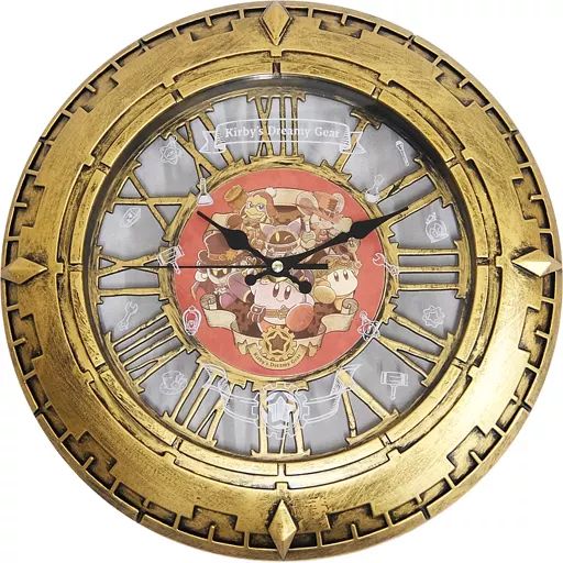 【中古】置き時計・壁掛け時計 集合 カービィと夢幻の歯車ウォールクロック 「星のカービィ」