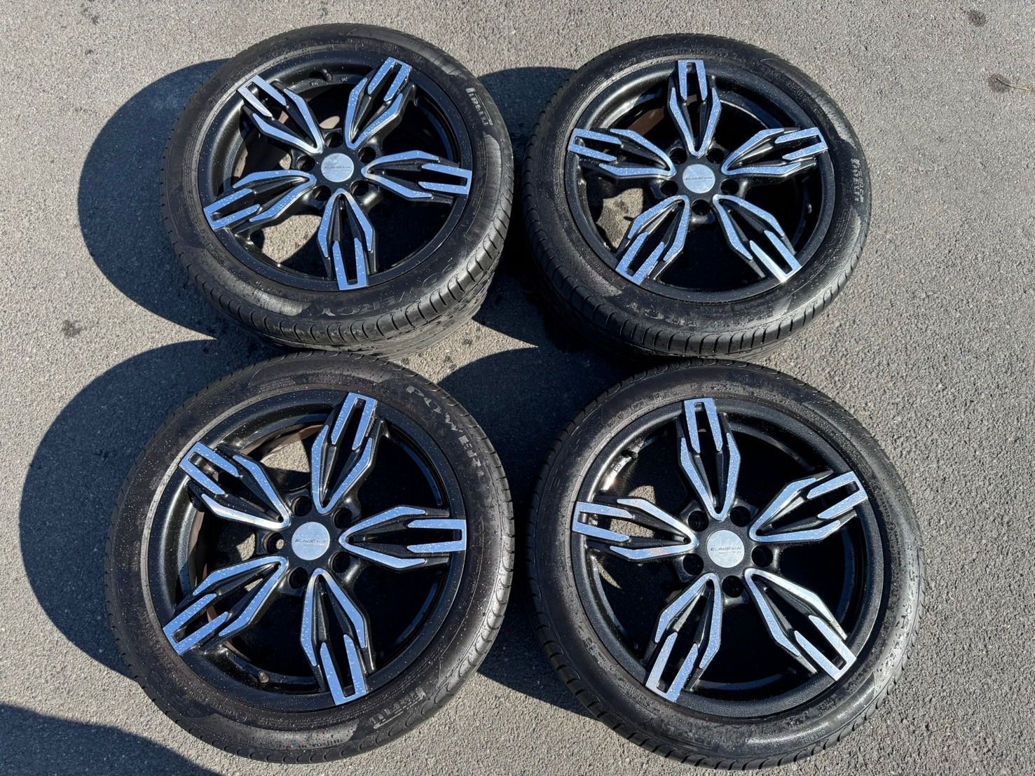 ホイール＆タイヤセット 225/45R17 ピレリ POWERGY 23年製 17×7.5J 5 