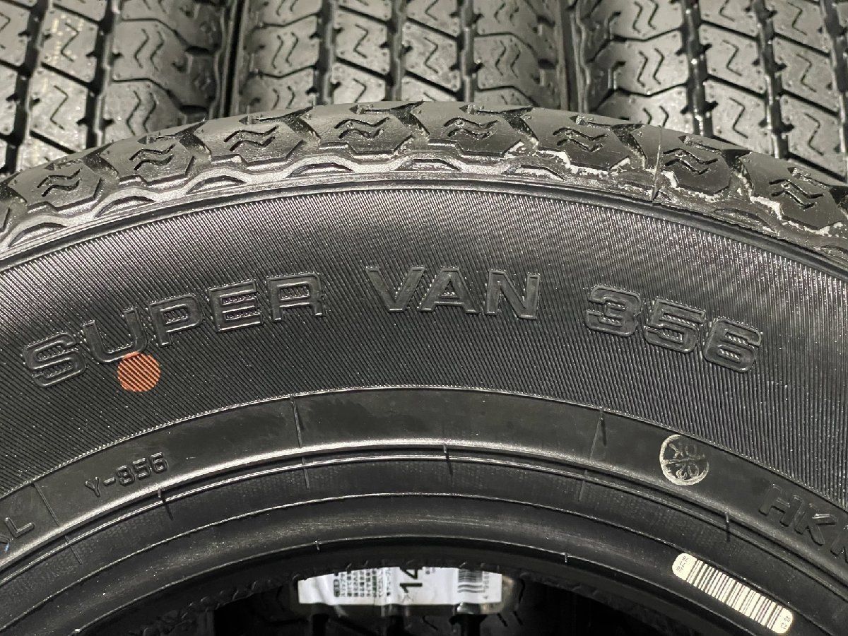 SUPER VAN 356 145/80R12 サマータイヤ 4本セット ヨコハマスーパーバン356 145/80R12 80/78N 4本セット 店頭