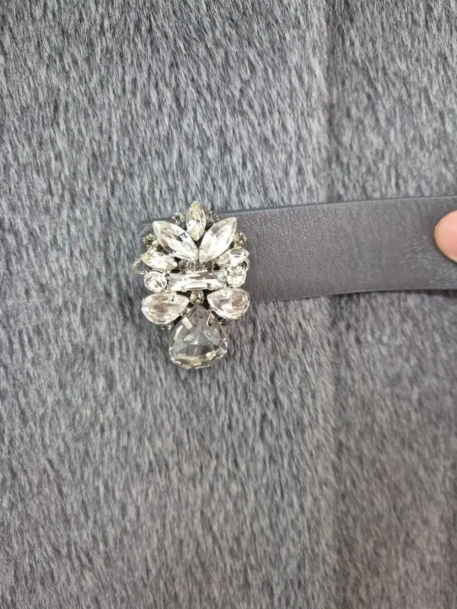 RENEEVON グレー フレア コート