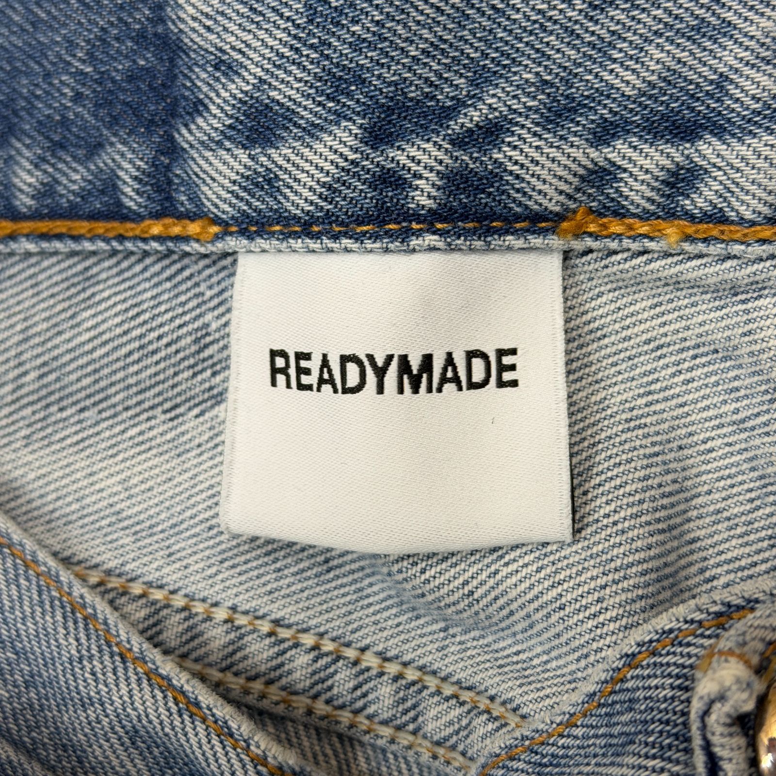 参考上代352000円 READYMADE 25AW HIPPIE DENIM BLUE ヒッピーデニム