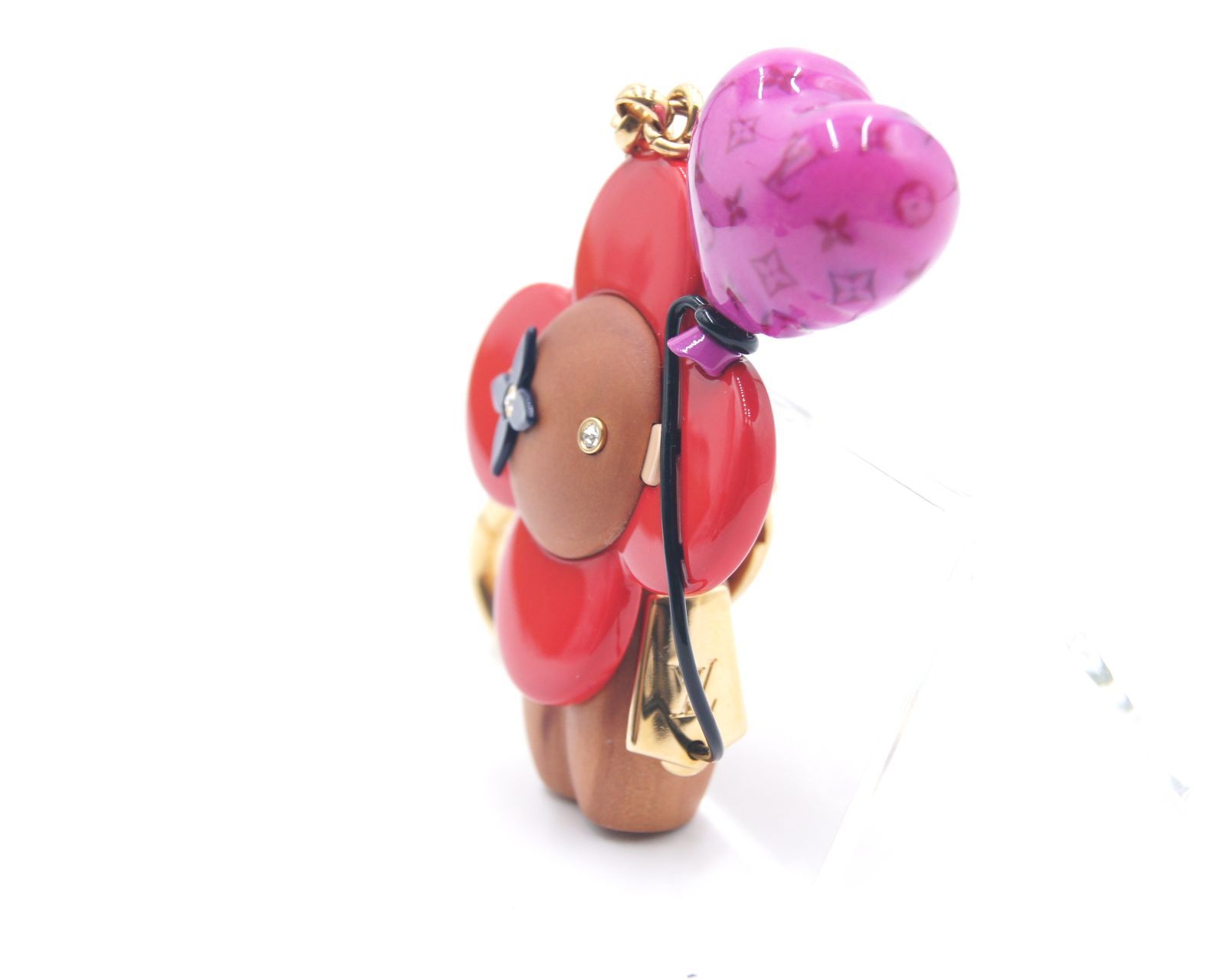 ルイヴィトン M80249 ポルトクレ ヴィヴィエンヌ チャーム キーリング LOUIS VUITTON ルイ・ヴィトン バッグチャーム ポルトクレ