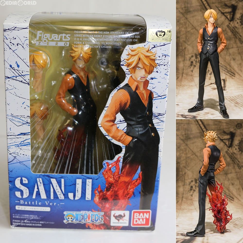 BANDAI - 【中古】未開封）フィギュアーツZERO サンジ-Battle Ver.-　ワンピース　バンダイ[92][240092297847] BANDAI - 【中古】未開封）フィギュアーツZERO サンジ-Battle