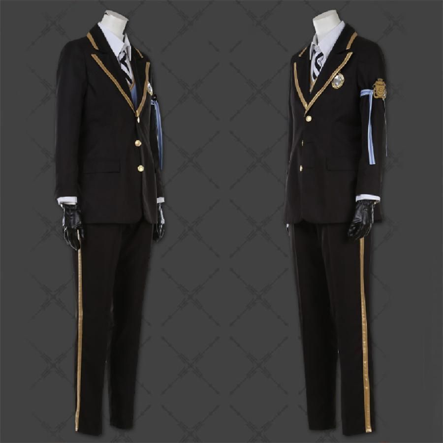 ジェイド リーチ ツイステッドワンダーランド ツイステ オクタヴィネル寮 リトル マーメイド制服 コスプレ衣装 演出服 変装 仮装 イベン